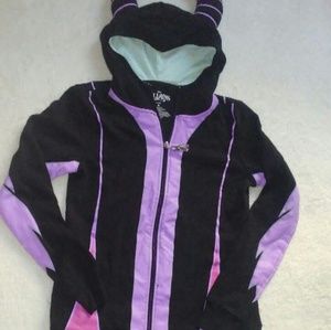 Cosplay maleficent zip up